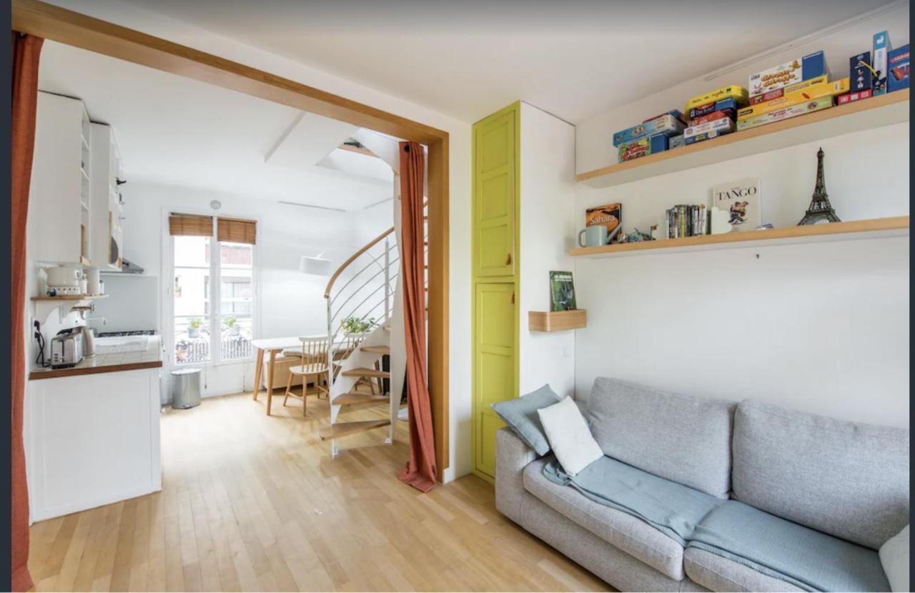 Paris Petit Appartement Lumineux Et Atypique Kültér fotó