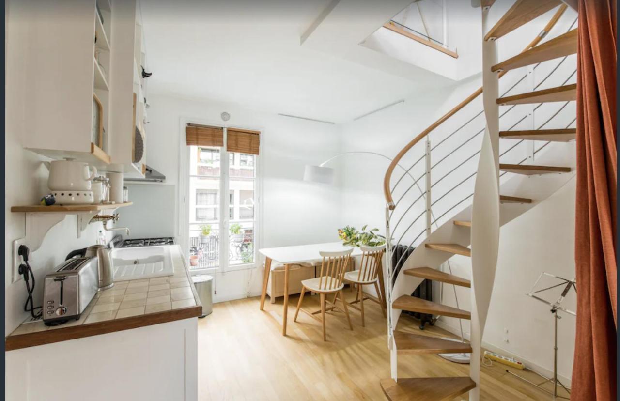 Paris Petit Appartement Lumineux Et Atypique Kültér fotó