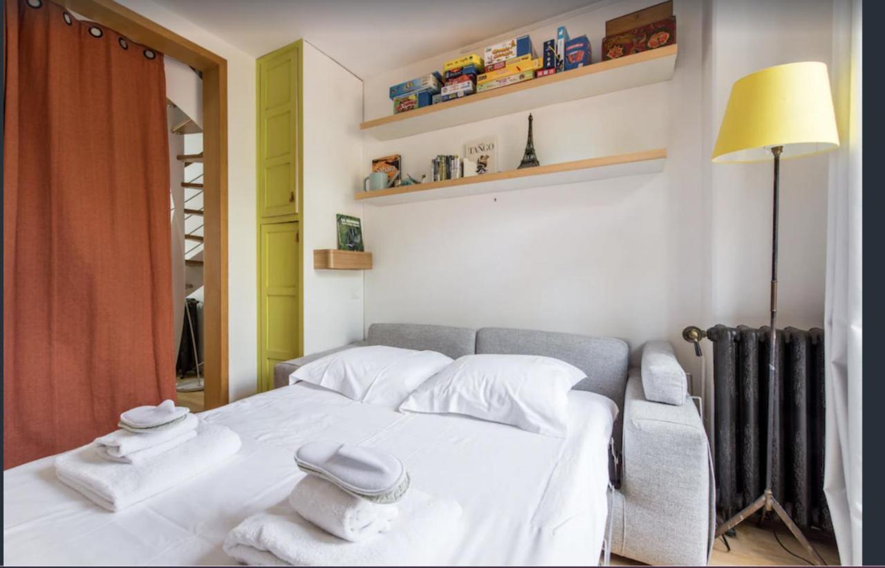 Paris Petit Appartement Lumineux Et Atypique Kültér fotó