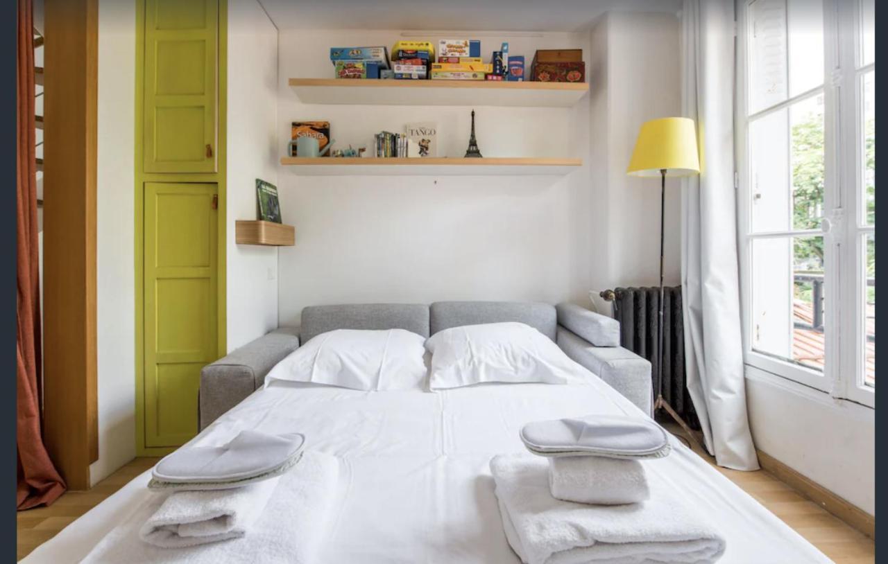 Paris Petit Appartement Lumineux Et Atypique Kültér fotó