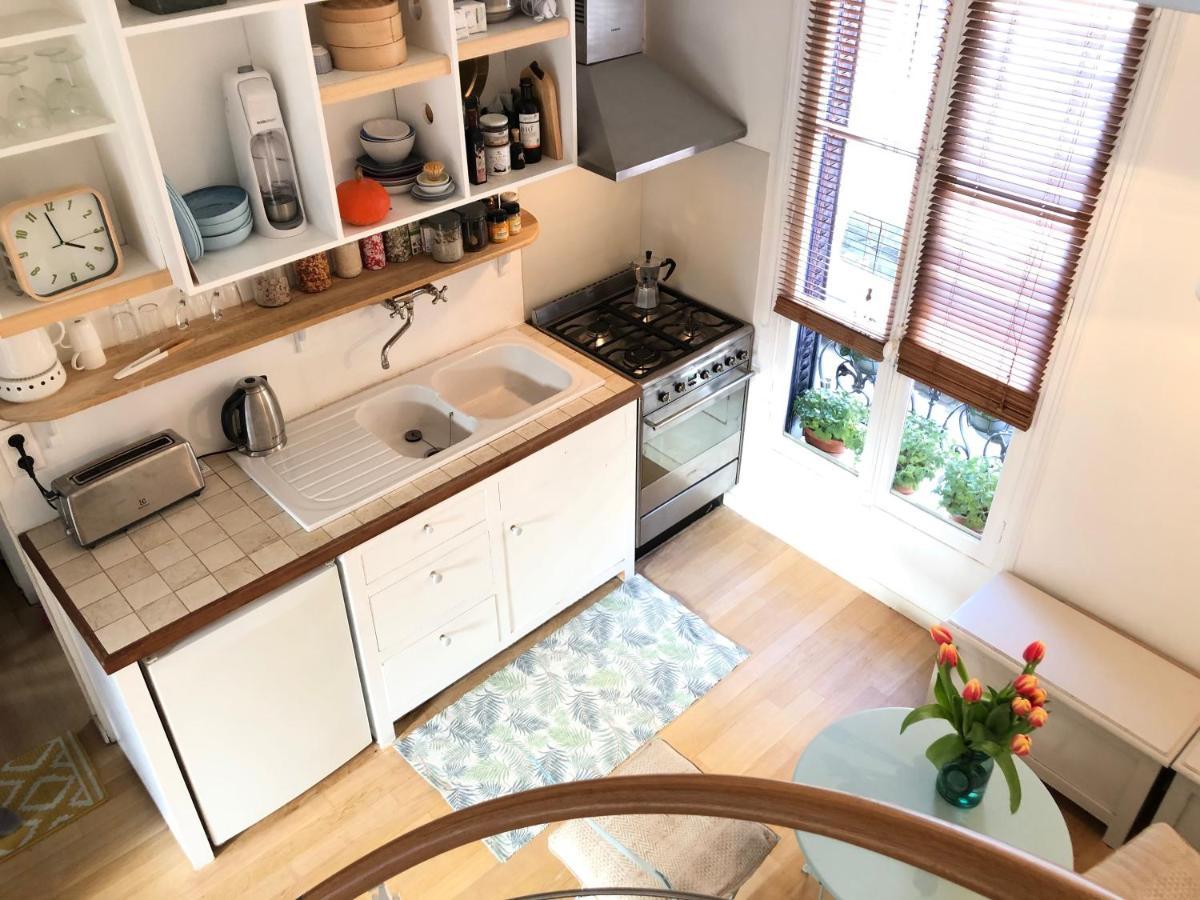Paris Petit Appartement Lumineux Et Atypique Kültér fotó